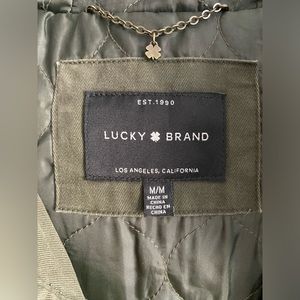 Lucky Brand Women’s Army Green Cargo Jacket 🧥